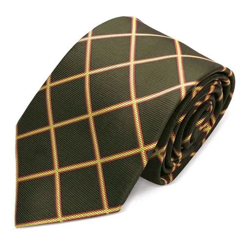 CRAVATTE ESPAGNE "ROMBOS" VERTE