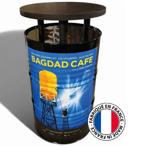 Bidon Mange Debout 220 litres 360°