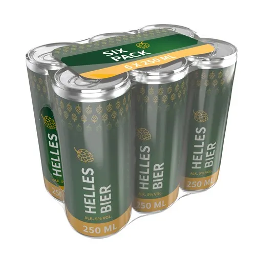 Bière, 250 ml, Body Label, Sixpack