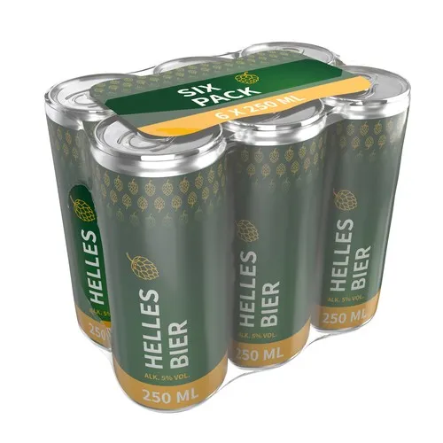 Bière, 250 ml, Eco Label, Sixpack