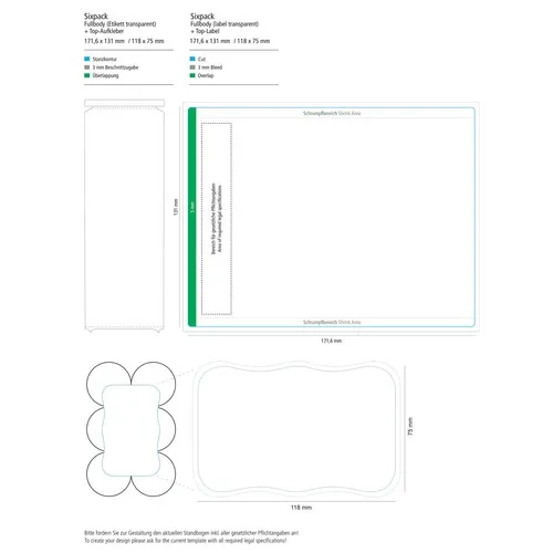Bière, 250 ml, Fullbody transp., Sixpack
