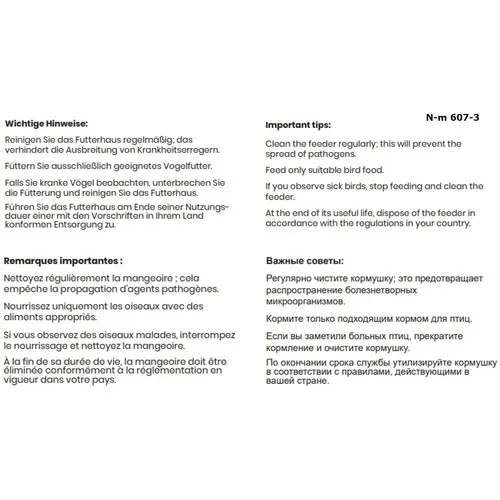 BIRDIE Mangeoire pour oiseaux à suspendre, à poser, à réjouir !