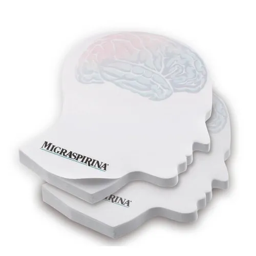 Bloc-notes adhésifs découpés sur mesure – Notes autocollantes personnalisées avec impression multi-designs