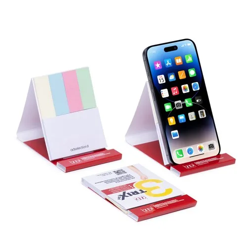 Bloc-notes adhésifs sous forme de support de téléphone