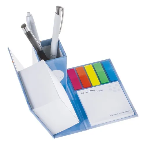 Blocs-notes adhésifs en boîte rigide