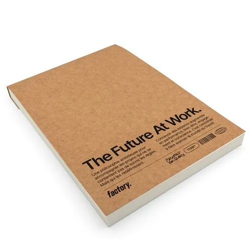 Blocs-notes détachables avec couverture souple en kraft