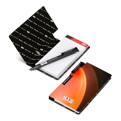 Blocs-notes détachables en couverture souple avec stylo