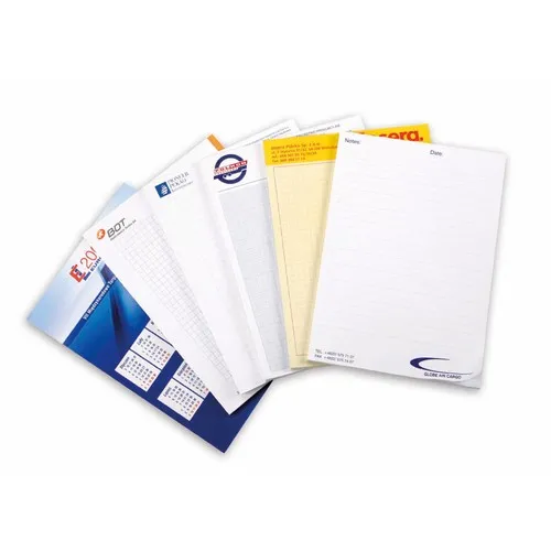 Blocs-notes standards – Carnets mémo personnalisés aux formats A4, A5, A6, A7