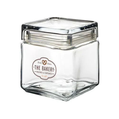 Bocal en verre Biscuit (1 litre)