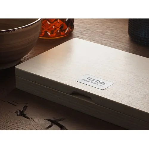 Boîte à billets en bois