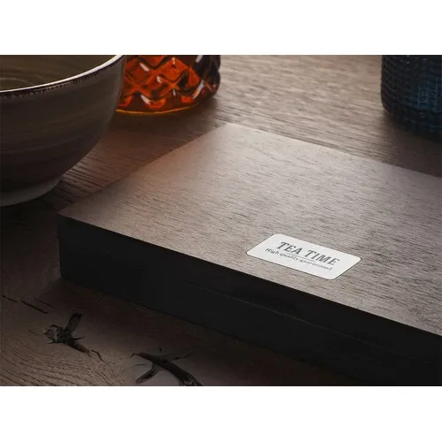 Boîte à billets en bois