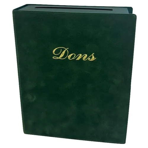 Boite à dons et son coffret