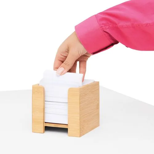 Boîte à notes NEVER FORGET BAMBOO