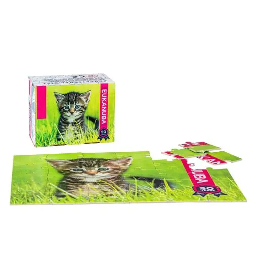 Boîte à puzzle petite - recyclée