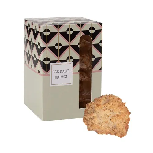 BOÎTE DE BISCUITS À L'AVOINE PUBLICITAIRES