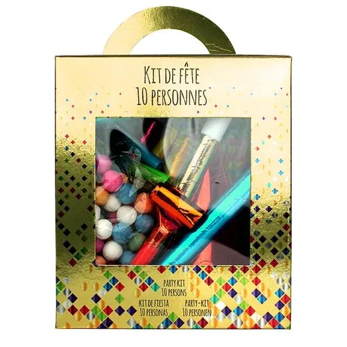 Boîte Kit 10 personnes METAL COLOR