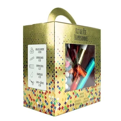 Boîte Kit 10 personnes METAL COLOR