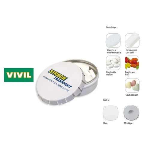 Boîte Klick-75, Dragées à la menthe (Boîte)