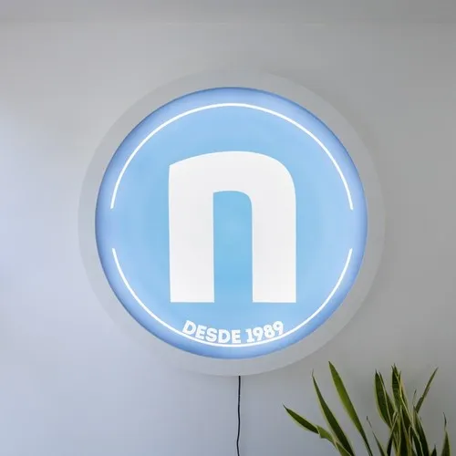 BOÎTE LUMINEUSE 100X100CM PERSONNALISABLE