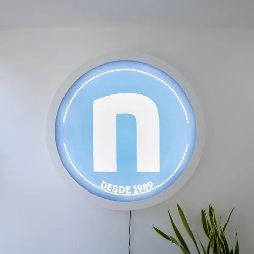 BOÎTE LUMINEUSE 100X100CM PERSONNALISABLE