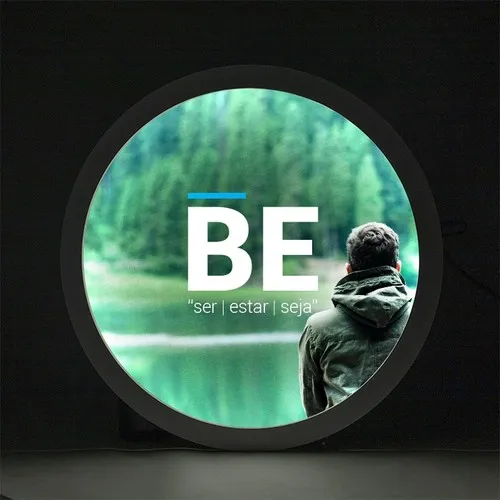 BOÎTE LUMINEUSE 65X65CM PERSONNALISABLE