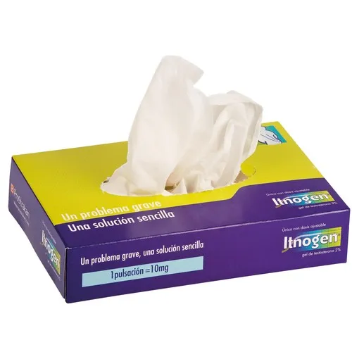 BOÎTE RECTANGULIÈRE AVEC 50 MOUCHOIRS PAPIER