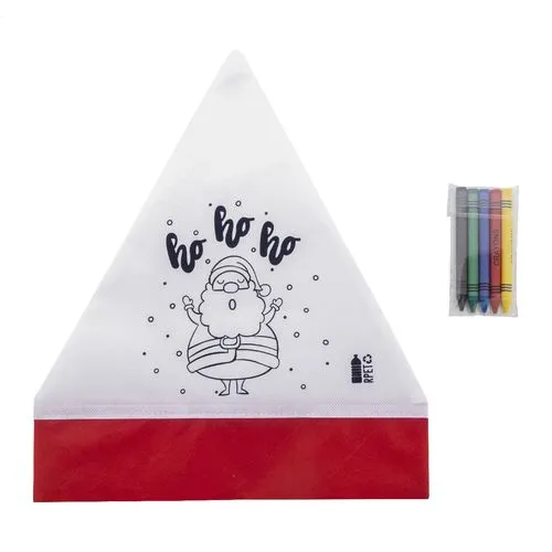 Bonnet de Père Noël à colorier Julfar Hat