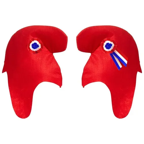 Bonnet PHRYGIEN feutrine avec cocardes