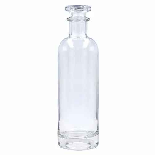 BOTIK grande bouteille en verre avec bouchon transparent. 500 ml. Non personnalisé