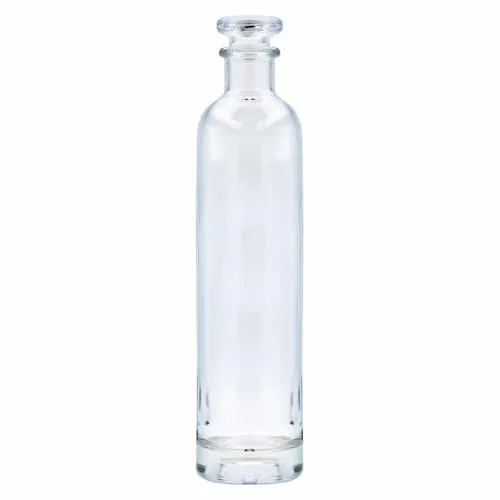 BOTIK grande bouteille en verre avec bouchon transparent. 750 ml. Non personnalisé