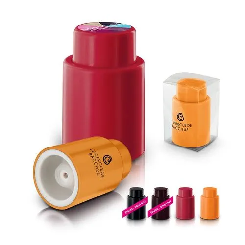 BOUCHON DE BOUTEILLE AVEC POMPE VIDE D'AIR, POMPE A VIN