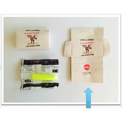 BOUCHONS D'OREILLE PERSONNALISES