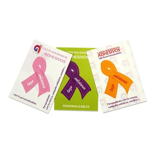 Boucles de solidarité adhésives