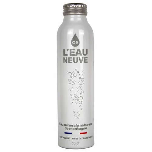 Bouteille d'eau en aluminium personnalisée de 500 ml. Standard.