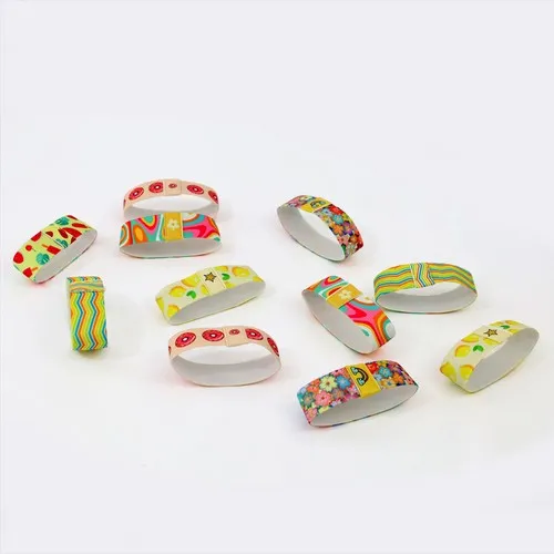 BRACELET ÉLASTIQUE 25X90MM 1 FACE PERSONNALISABLE