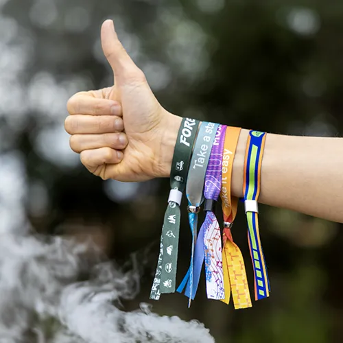 BRACELET EVENEMENTIEL 100%rPET - MADE IN EU - 24-72H