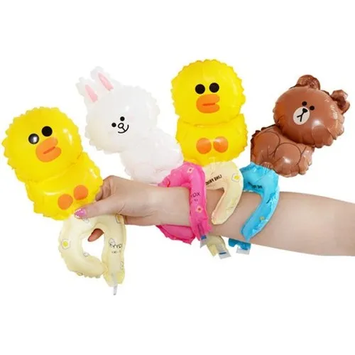 Bracelet foil  gonflable ZANIMO 5 modèles assortis