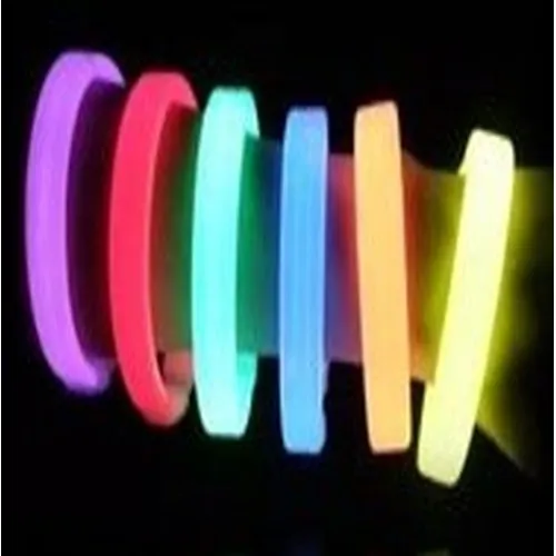 Bracelet plat GLOW 13 X 200 mm  coloris assortis