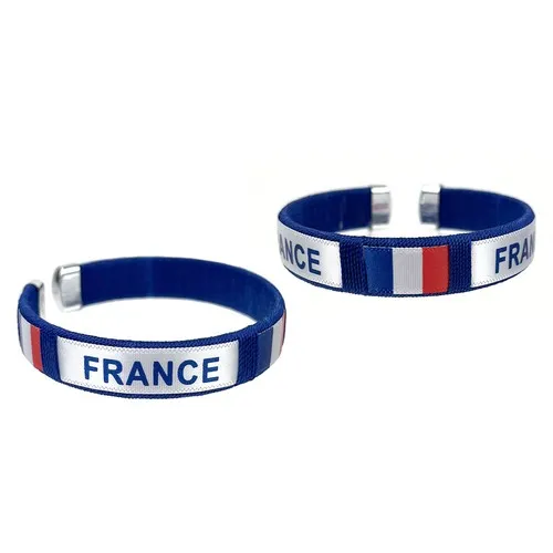 Bracelet rigide supporter FRANCE