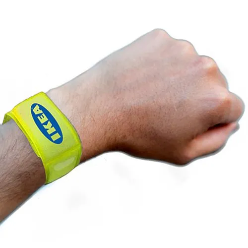 Bracelets contenant du gel hydroalcoolique logo personnalisé en option - Gel non inclus