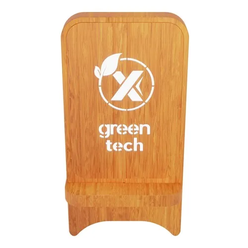 Chargeur Induction Bois 10W Éco-Responsable - Fabriqué en France