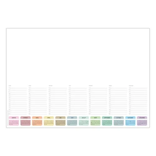 SM PERPETUEL 2026 - SM 500 x 350 mm - 25 FEUILLETS