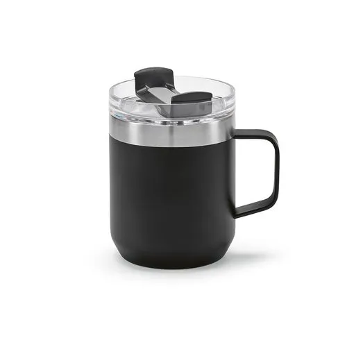 Mug Shinano inox 440 ml. Double paroie et bouchon rotatif