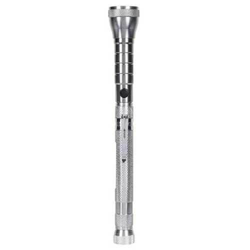 Torche COB télescopique magnétique personnalisable - Aluminium