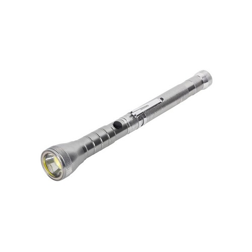 Torche COB télescopique magnétique personnalisable - Aluminium