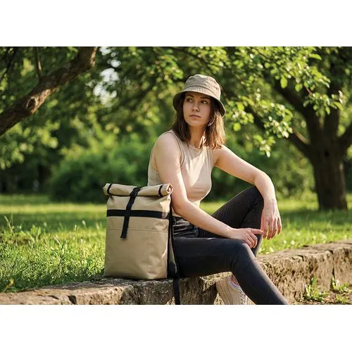 Sac à dos rolltop isotherme 'Frisco', sable