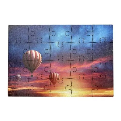 Puzzle français RECTANGLE en bois 20 pièces