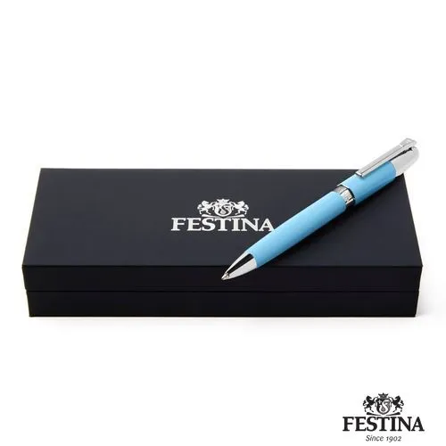 Stylo Bille Classicals Chrome Bleu Clair Personnalisable