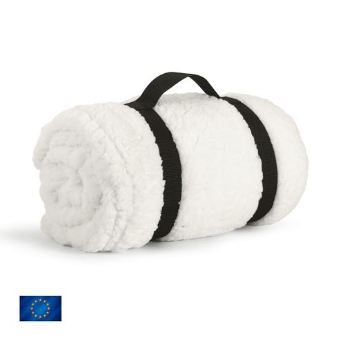 Plaid RPET 350g Sherpa Personnalisable - Fabrication Européenne