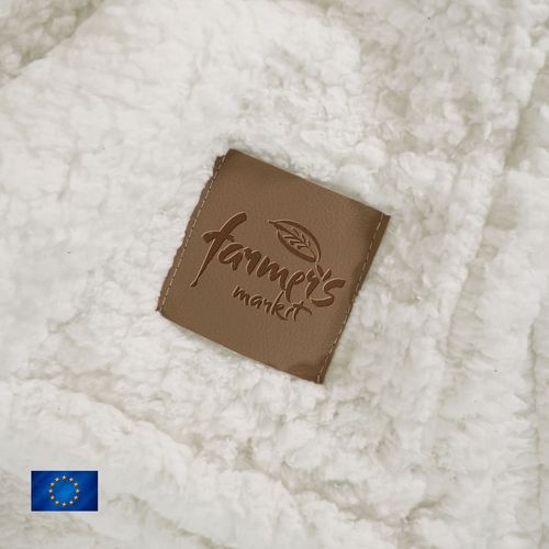 Plaid RPET 350g Sherpa Personnalisable - Fabrication Européenne
